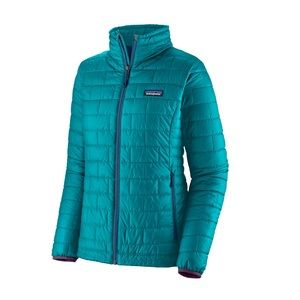 Patagonia lightweight Nano Puff jacket in teal women’s size XS